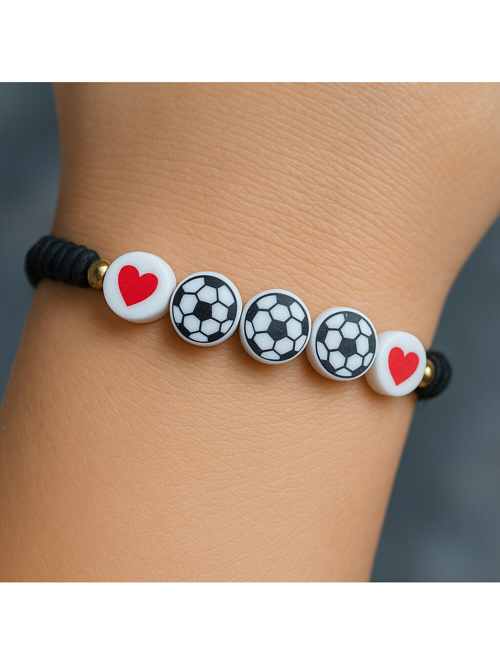 Soccer Elastic Bracelet